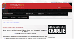 Desktop Screenshot of centrelelac.info